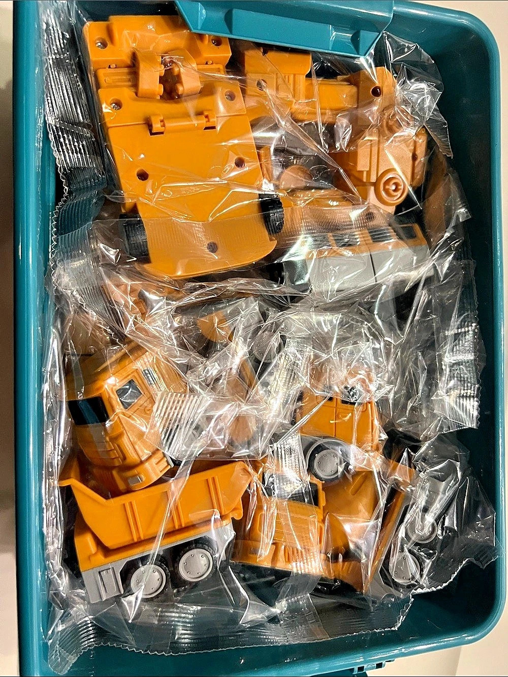 OENZEA Magnetic Transform Engineering Vehicle Set Construction Vehicle Set